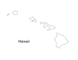 Hawaii State Map