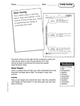 Heat and Matter: Family Activity