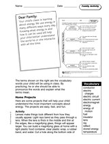 Energy in Your World: Family Activity
