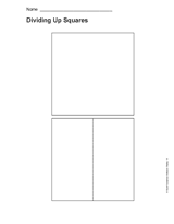 Dividing Up Squares