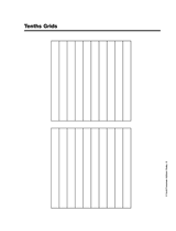 Tenths Grids