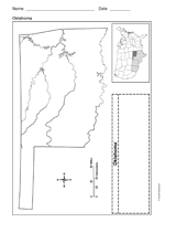 Map of Oklahoma