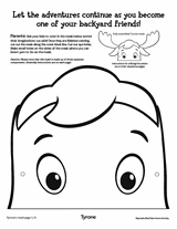 Backyardigans Character Mask: Tyrone